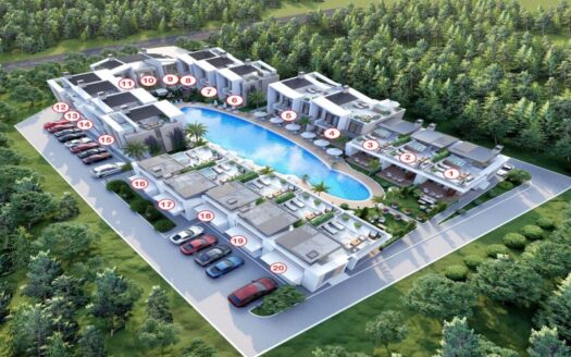 Lapta Townhouses for sale North Cyprus